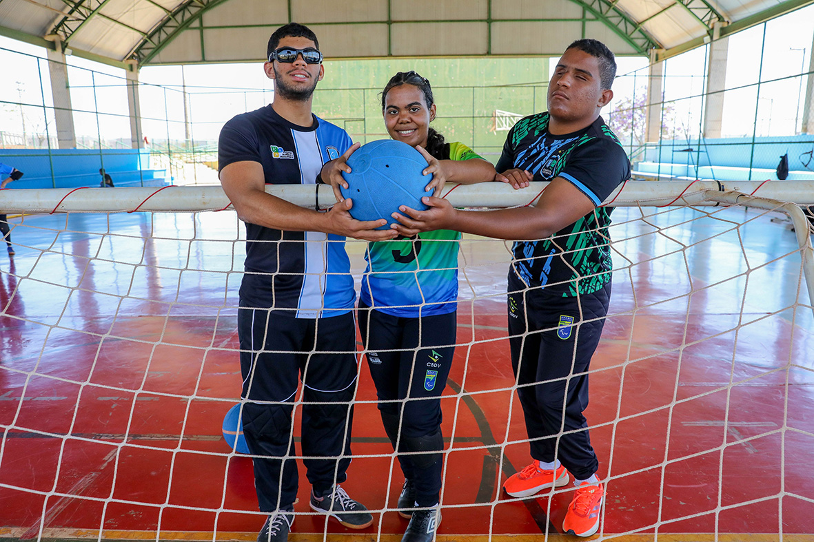 Atletas do COP de São Sebastião vão defender a seleção brasileira de goalball no Parapan do Chile