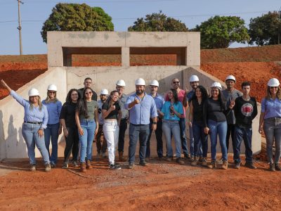 Obras do Drenar DF recebem estudantes de engenharia civil