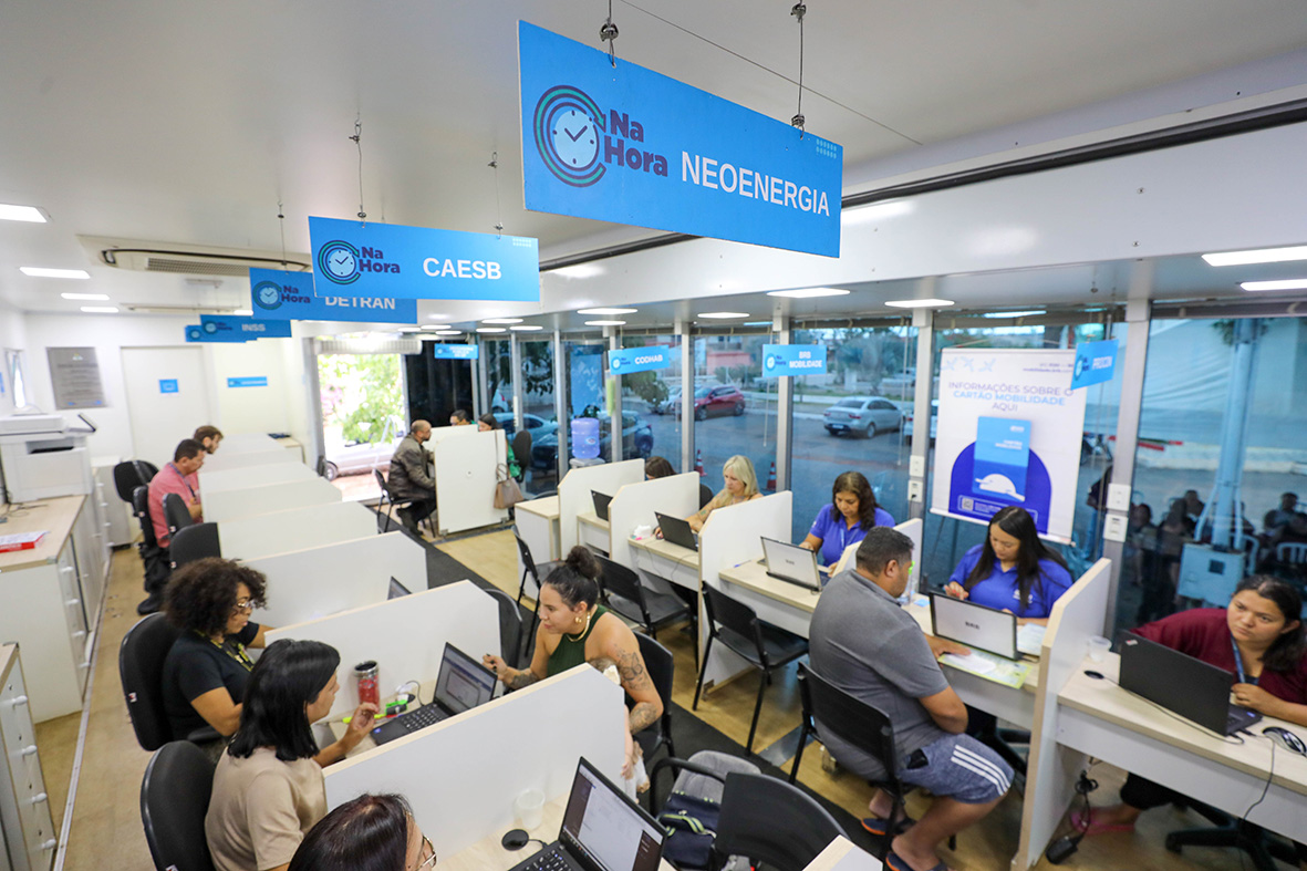 Na Hora Mais Perto do Cidadão leva atendimento a mais de 300 pessoas em Sobradinho