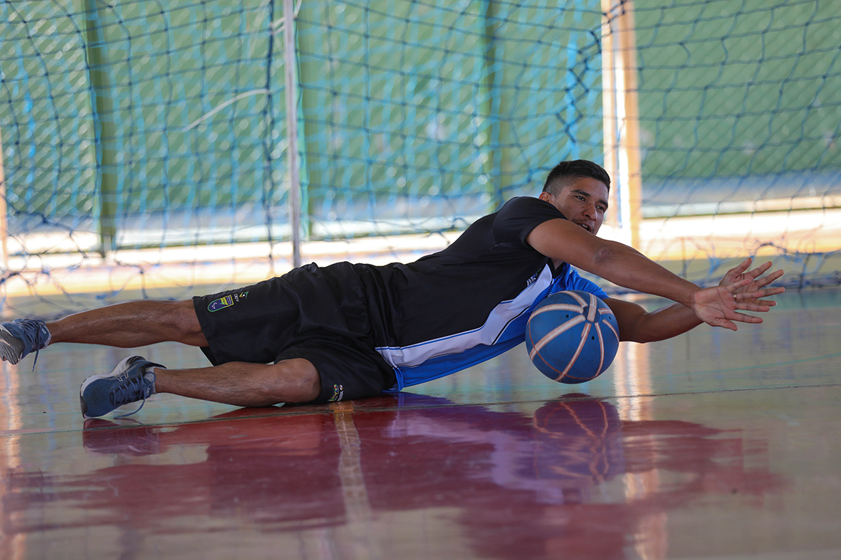 Paratleta de goalball do DF disputa vaga para representar o Brasil nos Jogos Paralímpicos