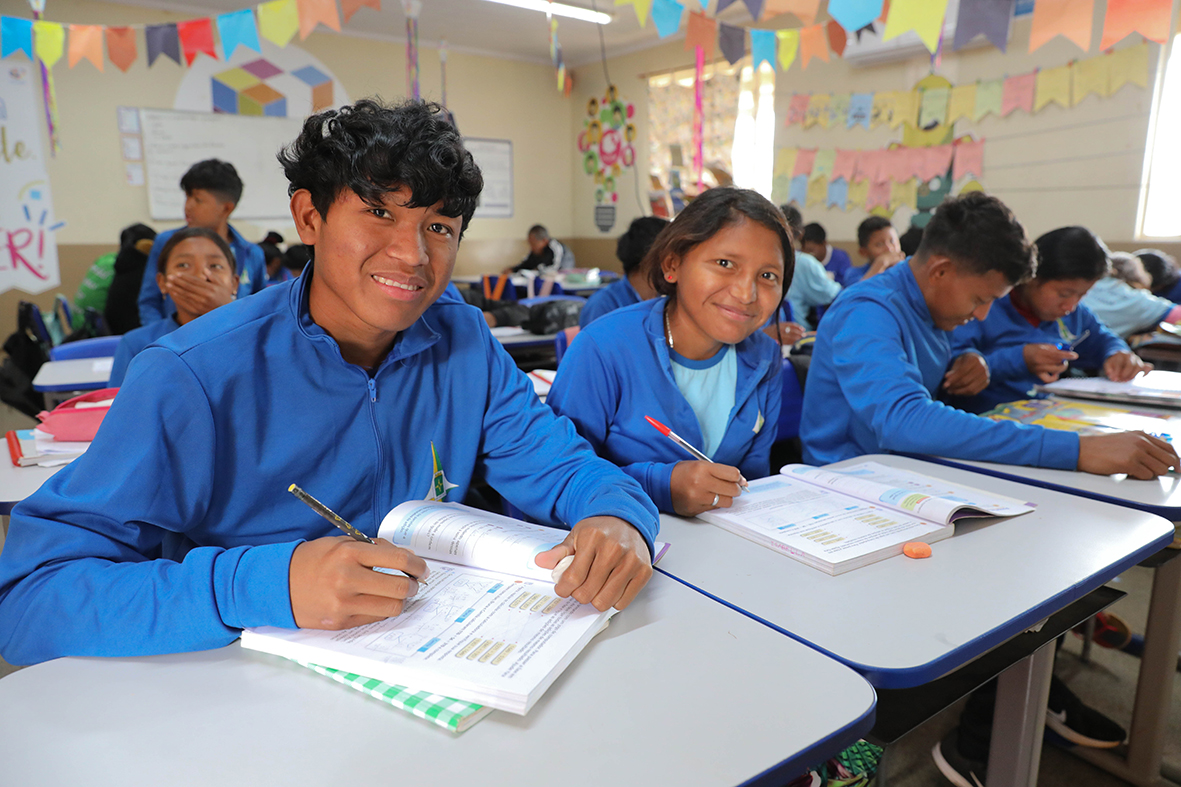 Escola Classe Café Sem Troco adota modelo inovador para integrar alunos imigrantes