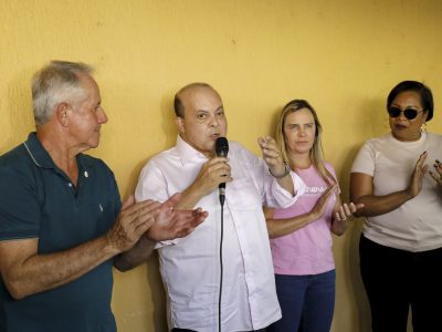 Governador visita estrada recuperada no Capão da Erva, no núcleo rural do Itapoã