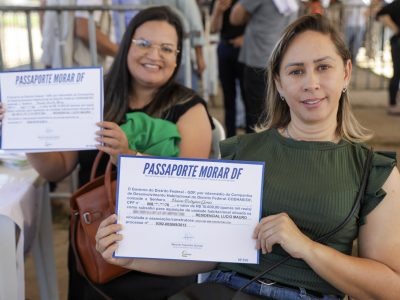 Mais 295 famílias são contempladas com subsídio do Passaporte Morar DF