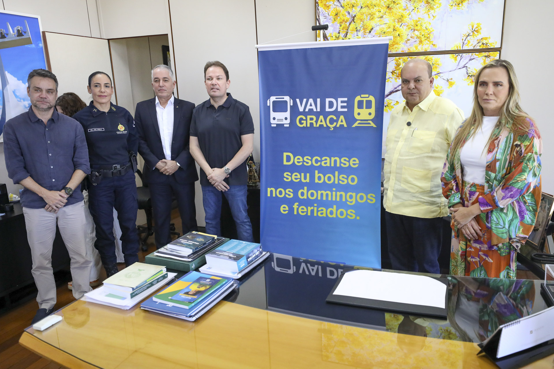 Vai de Graça: Assinado decreto que institui gratuidade no transporte público aos domingos e feriados