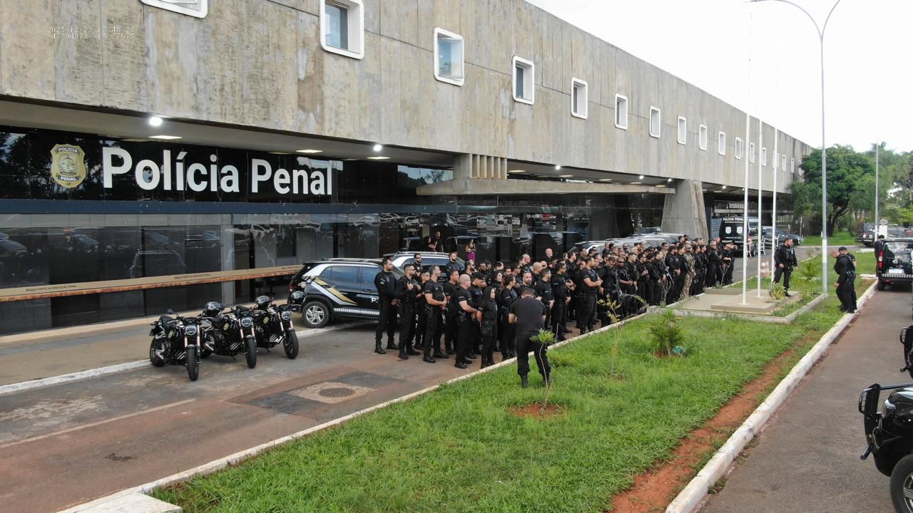 Efetivo do DF recebe reforço de 172 novos policiais penais