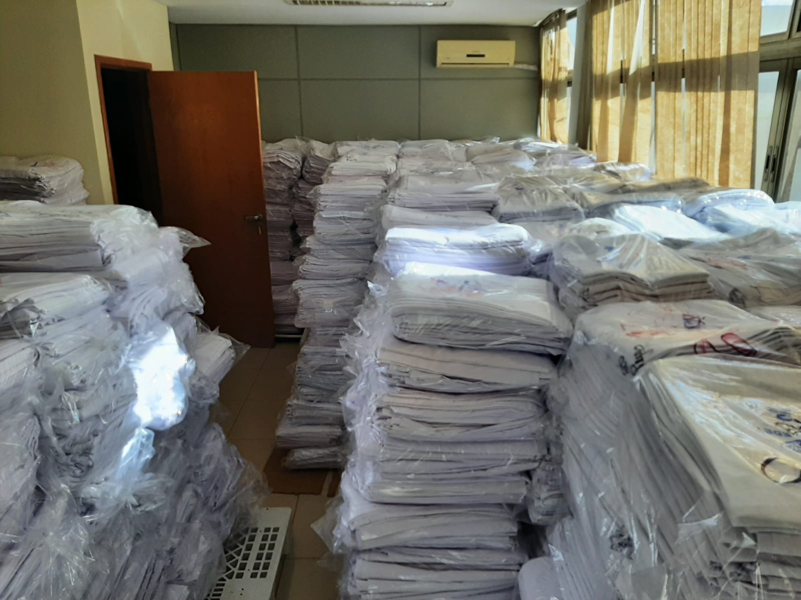 GDF vai doar cinco mil lençóis para o Rio Grande do Sul