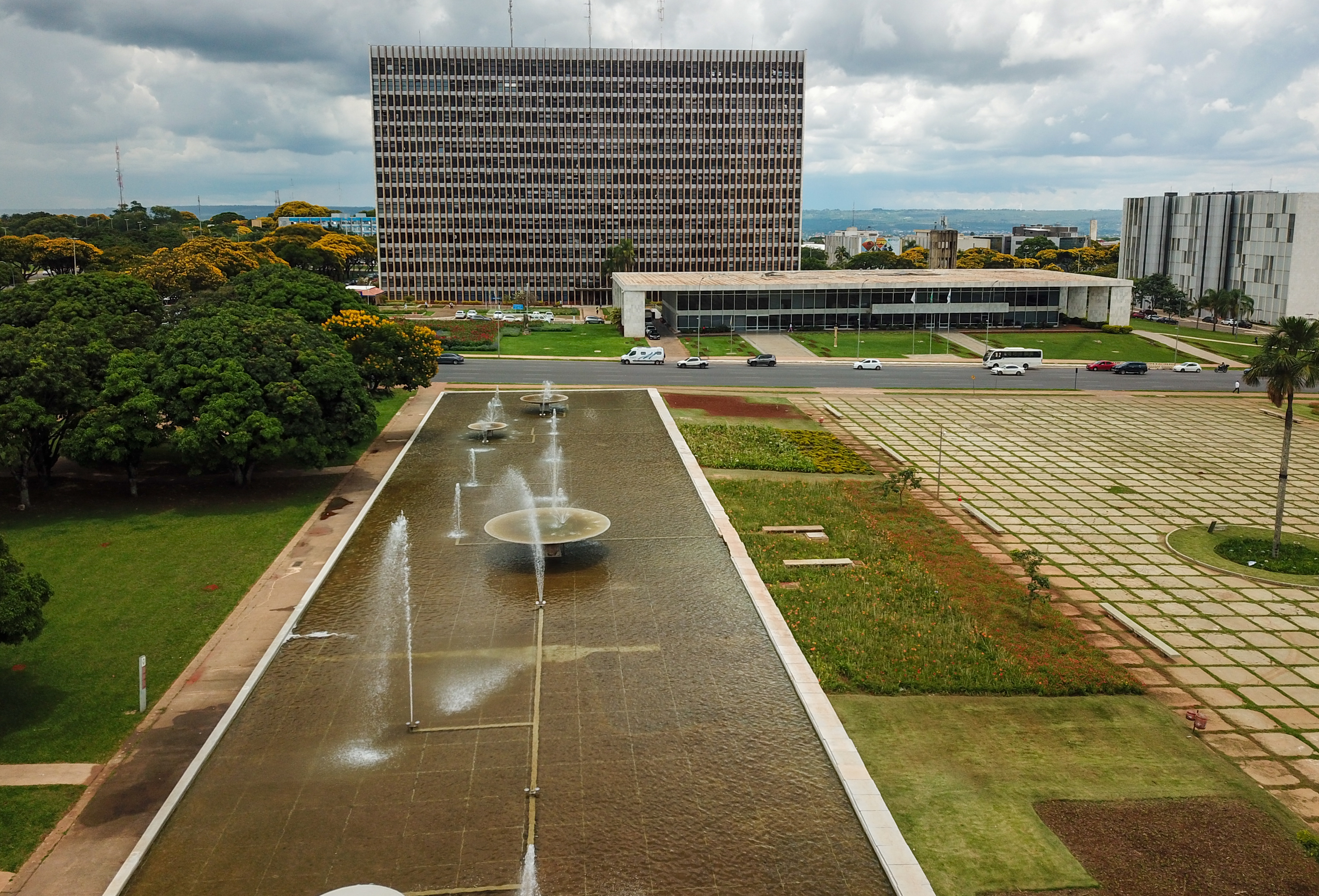 Fonte da Praça do Buriti passará por manutenção periódica