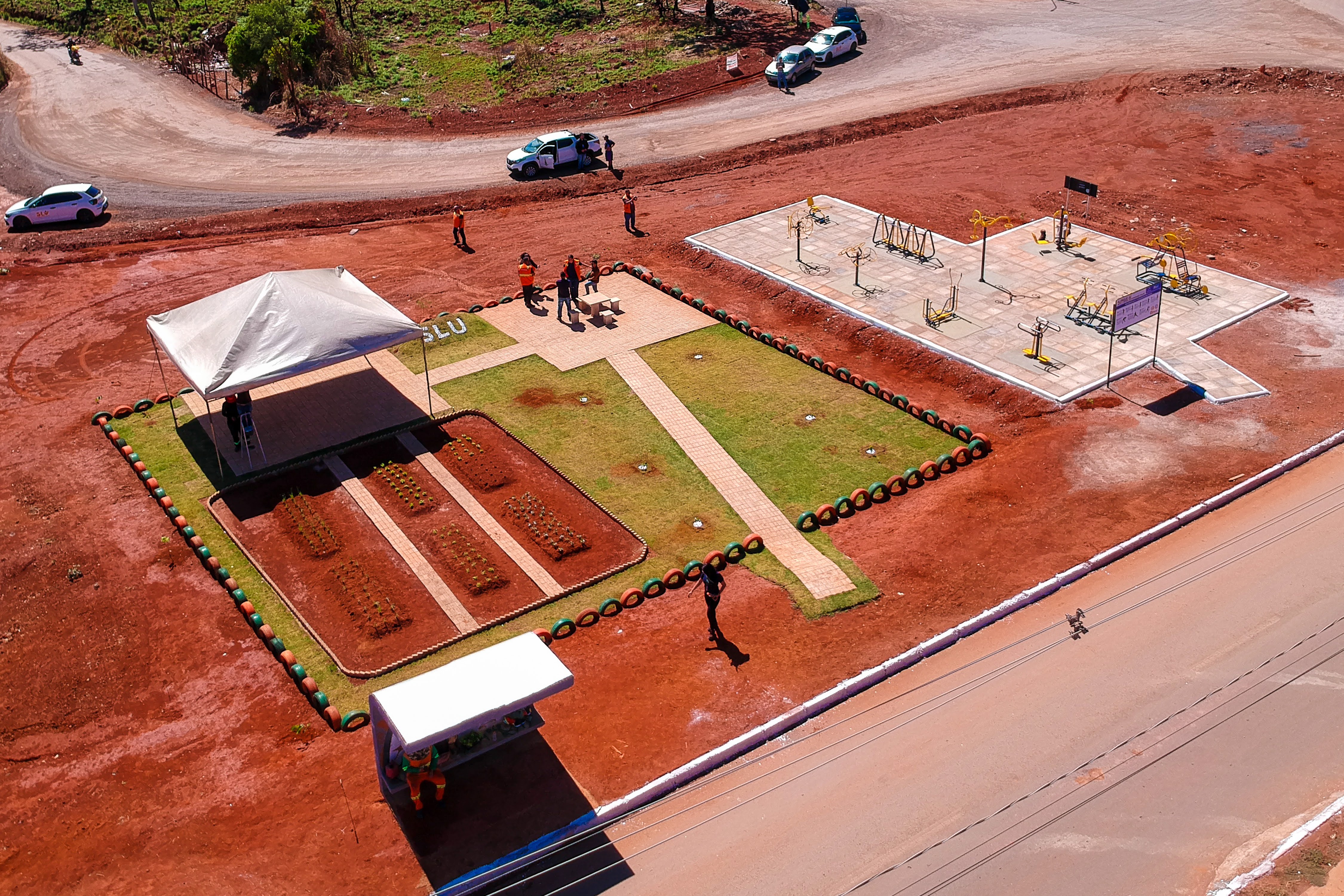 De Cara Nova: Mais um ponto de descarte irregular é reformado no Riacho Fundo II