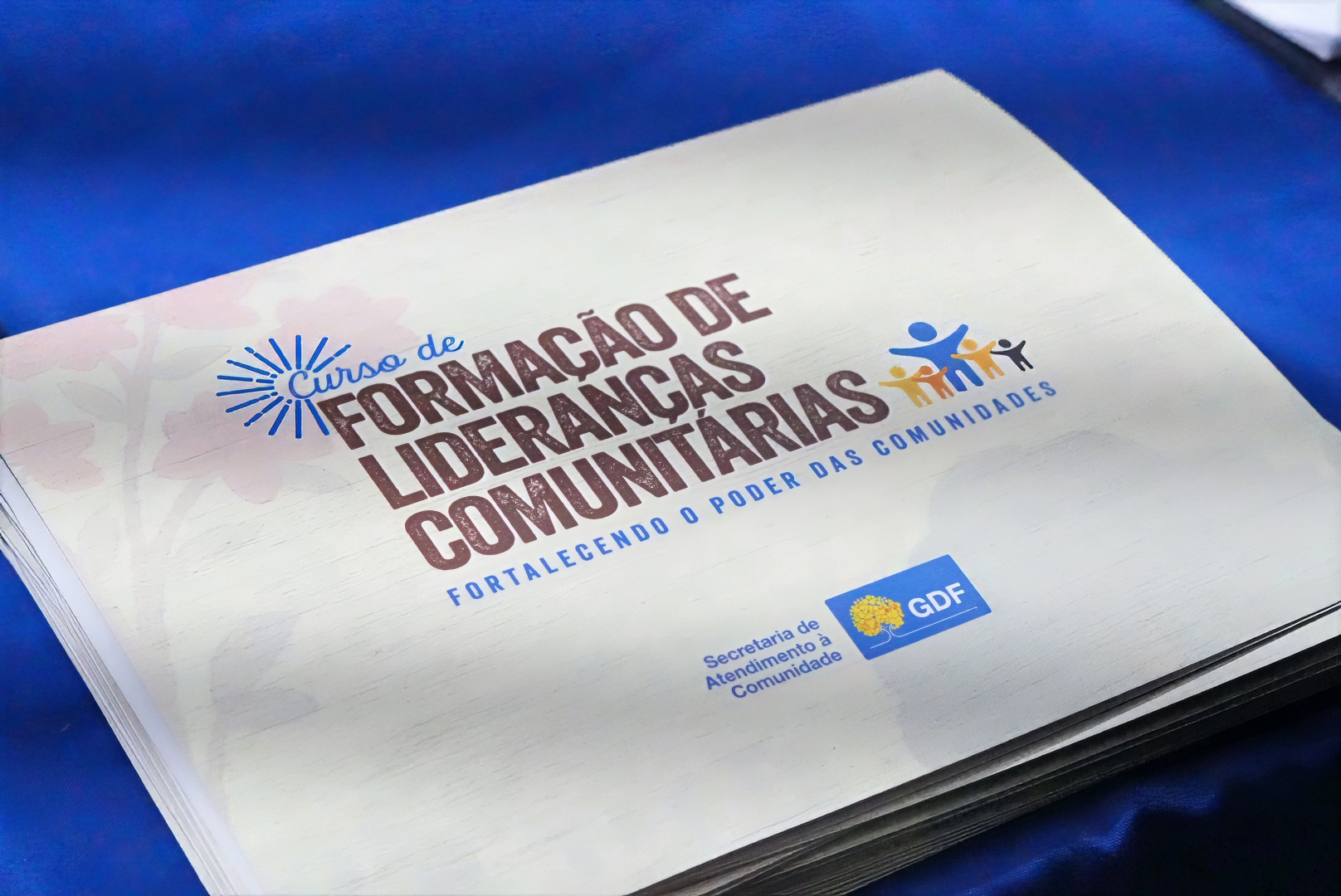 Inscrições abertas para a segunda turma do Curso de Formação de Lideranças Comunitárias