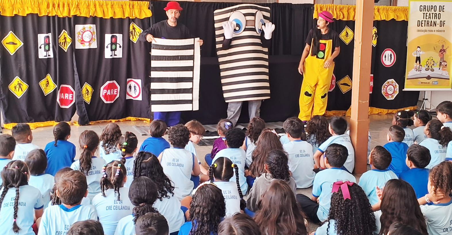 Educação para o trânsito tem programação especial para o Dia das Crianças