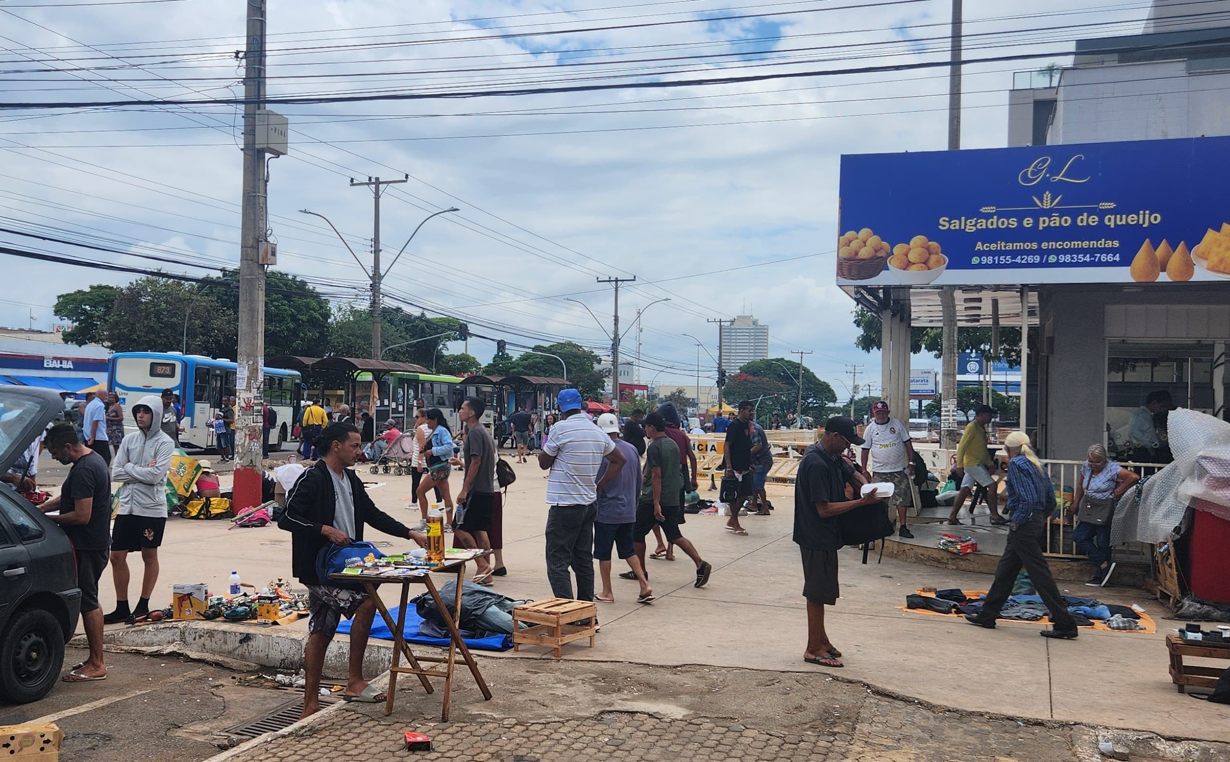 Operação reforça segurança e reordenamento urbano no centro de Ceilândia