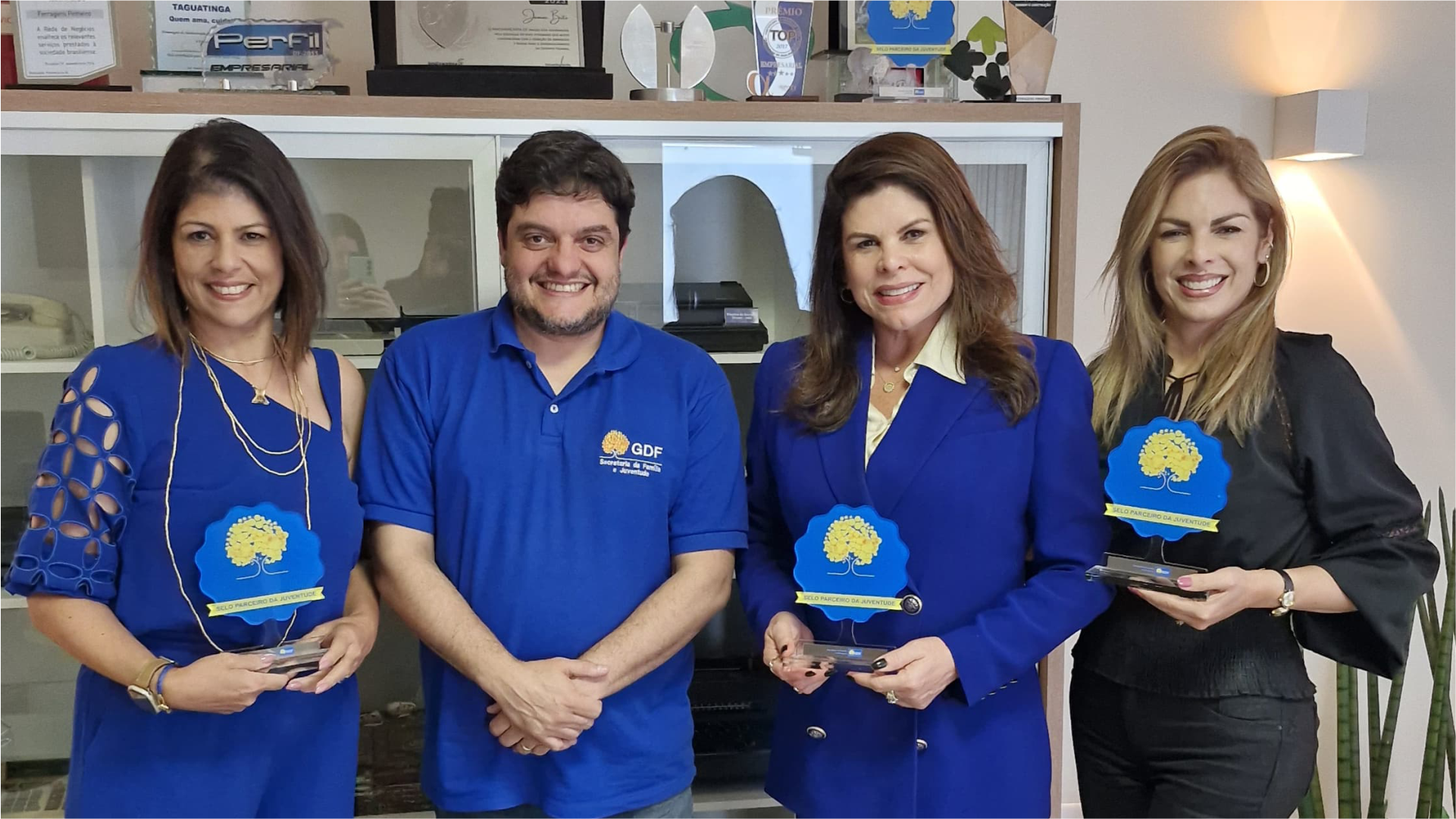 Mais de 150 empresas do Distrito Federal já receberam selo Parceira da Juventude