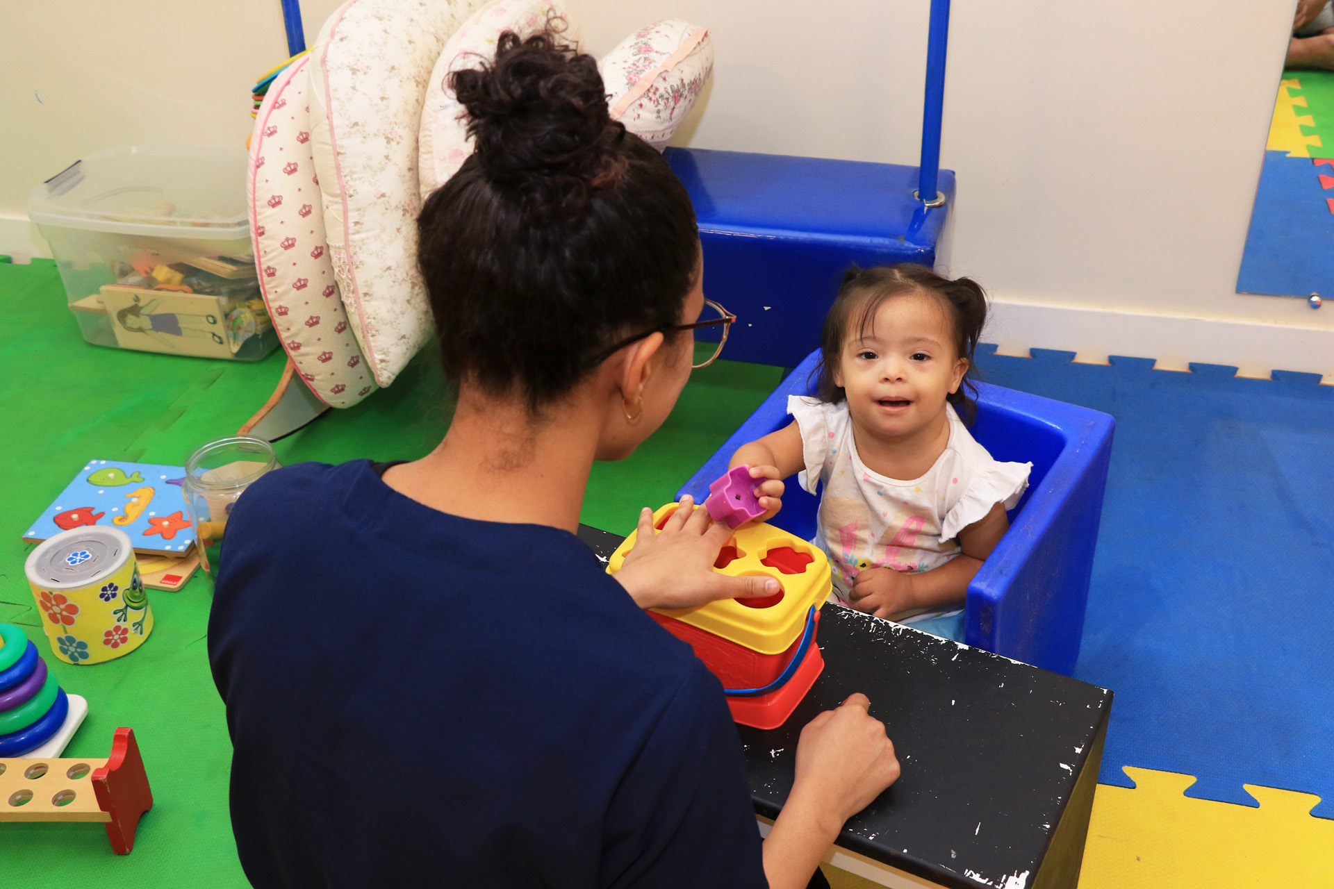 Rede pública tem centro de referência para o tratamento de síndrome de Down