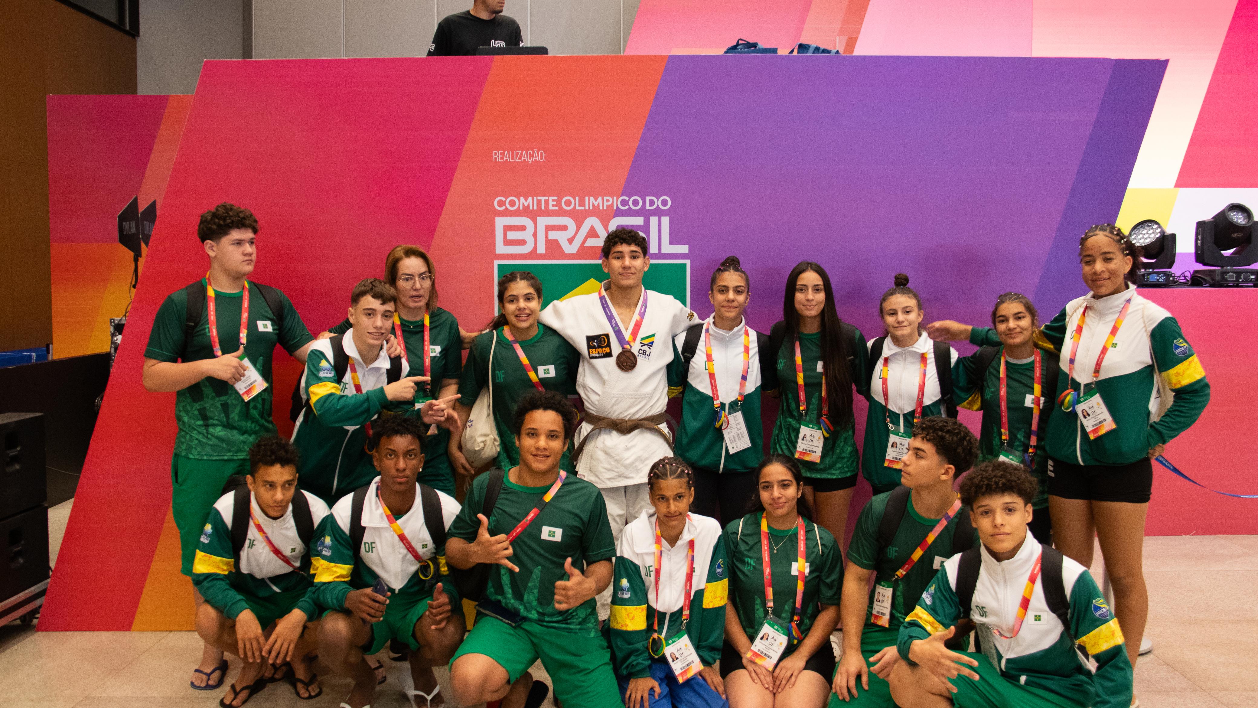 DF abre último bloco dos Jogos da Juventude com pódios no taekwondo e judô