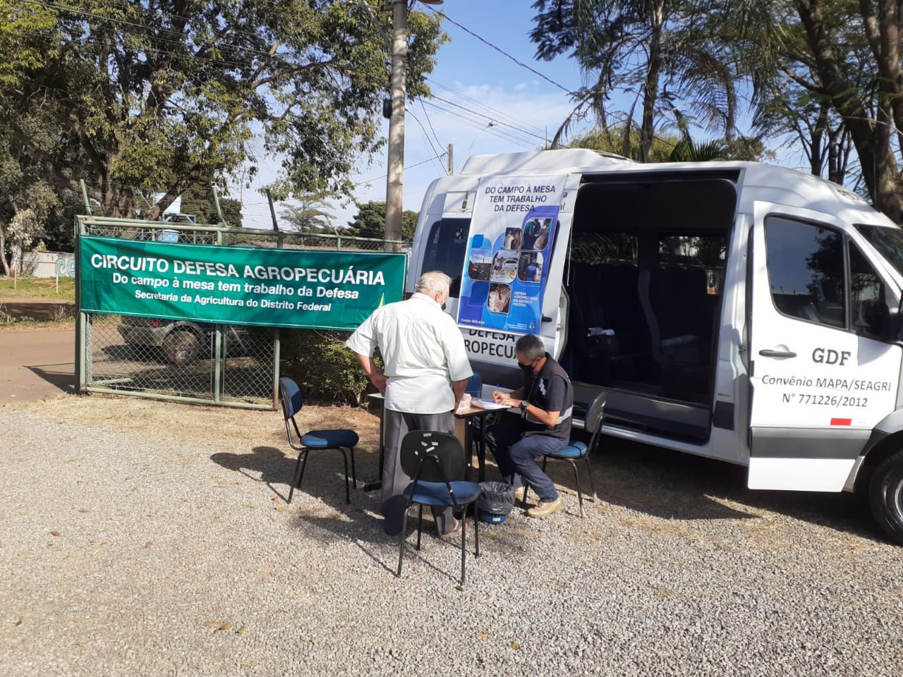 Defesa Itinerante atende produtores rurais em regiões distantes do DF