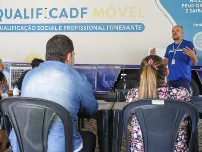 QualificaDF Móvel encerra neste domingo (23) inscrições para capacitação profissional em 4 cidades