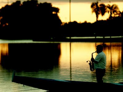 Lago do Parque da Cidade terá nova apresentação musical no pôr do sol