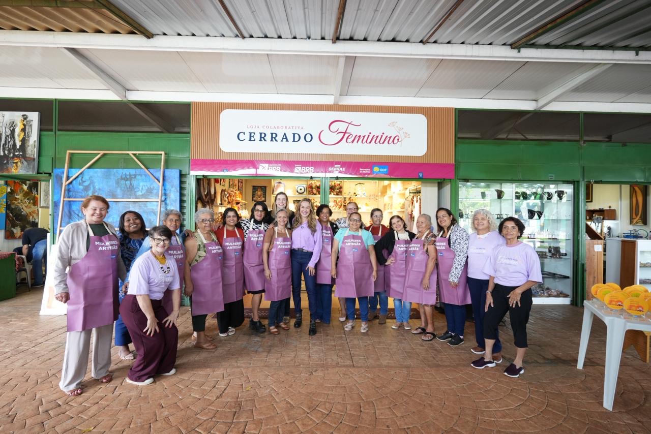 Loja colaborativa do GDF fortalece o empreendedorismo feminino