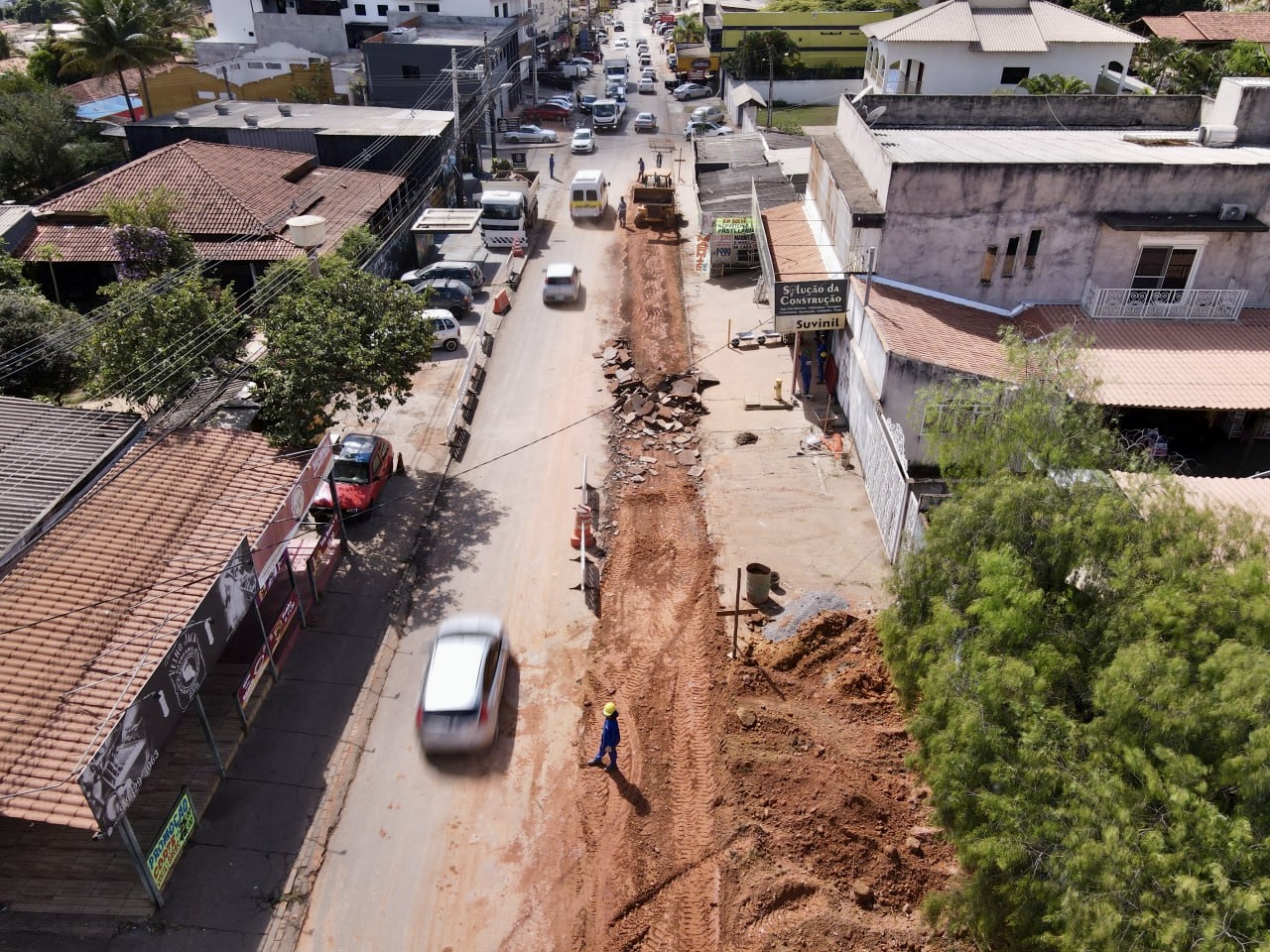 Para obras, via em Vicente Pires será interditada a partir do dia 29