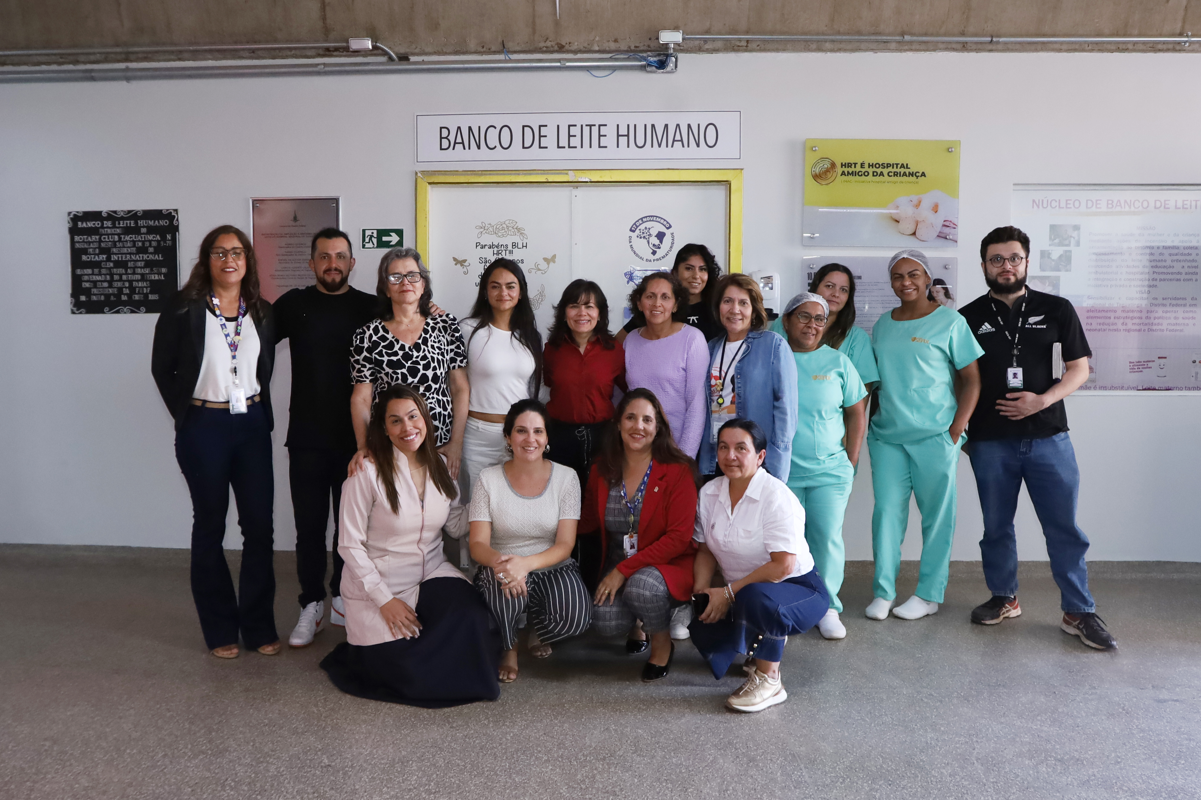 Profissionais de saúde da Colômbia conhecem Rede Distrital de Bancos de Leite Humano