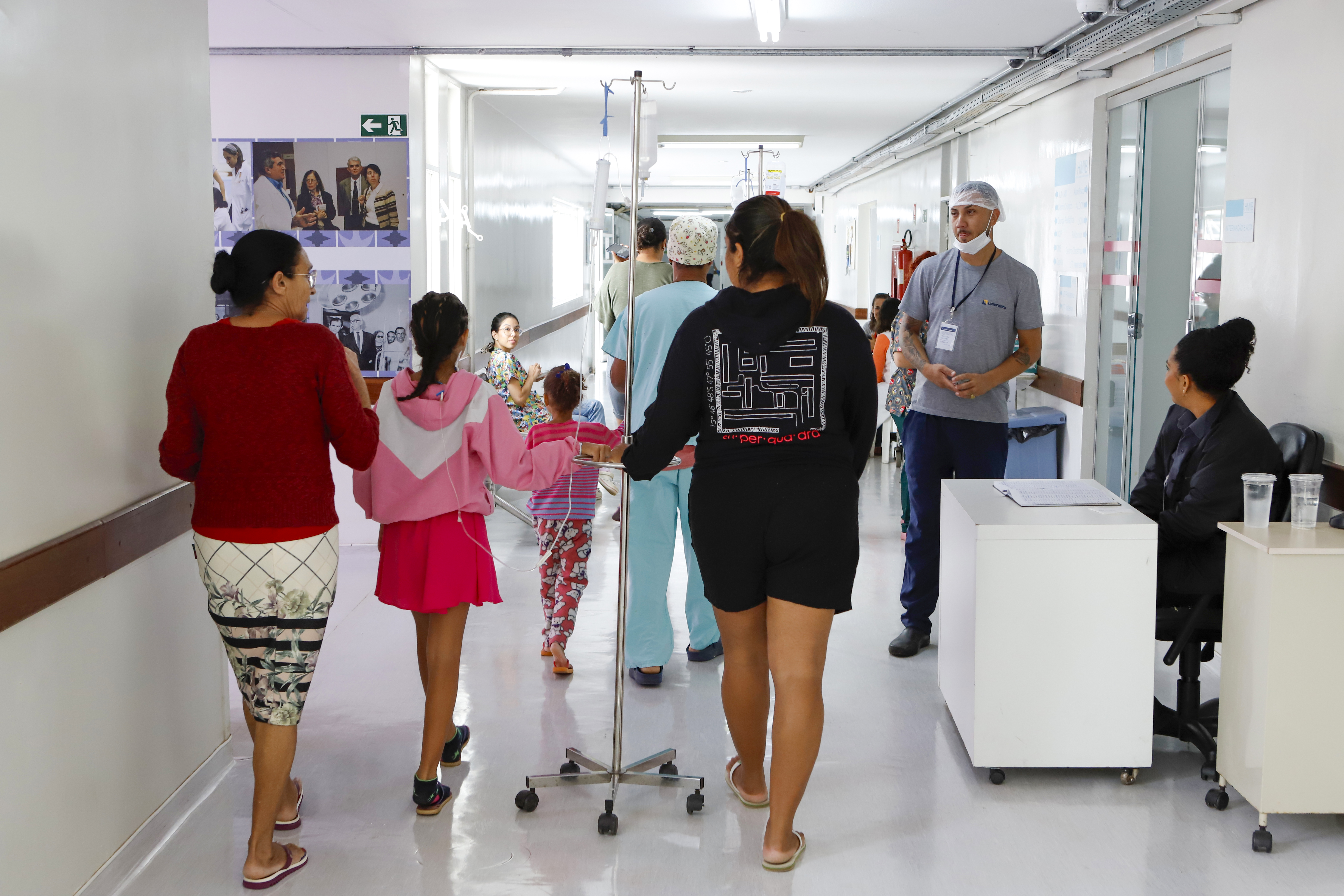 A cada dez crianças nascidas na capital federal, três são de famílias que chegam de fora