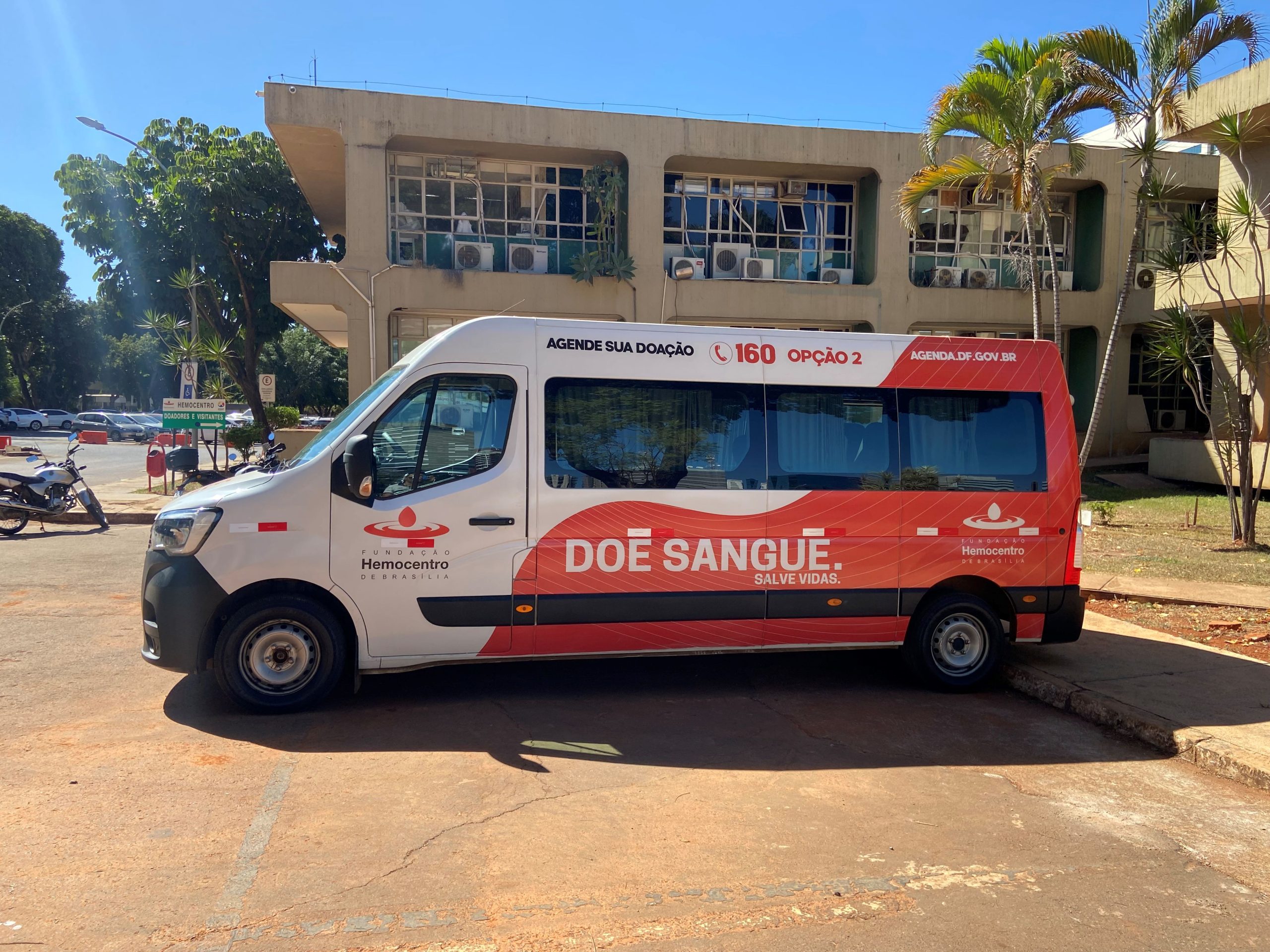 Hemocentro de Brasília vai oferecer transporte gratuito a doadores de sangue em agosto