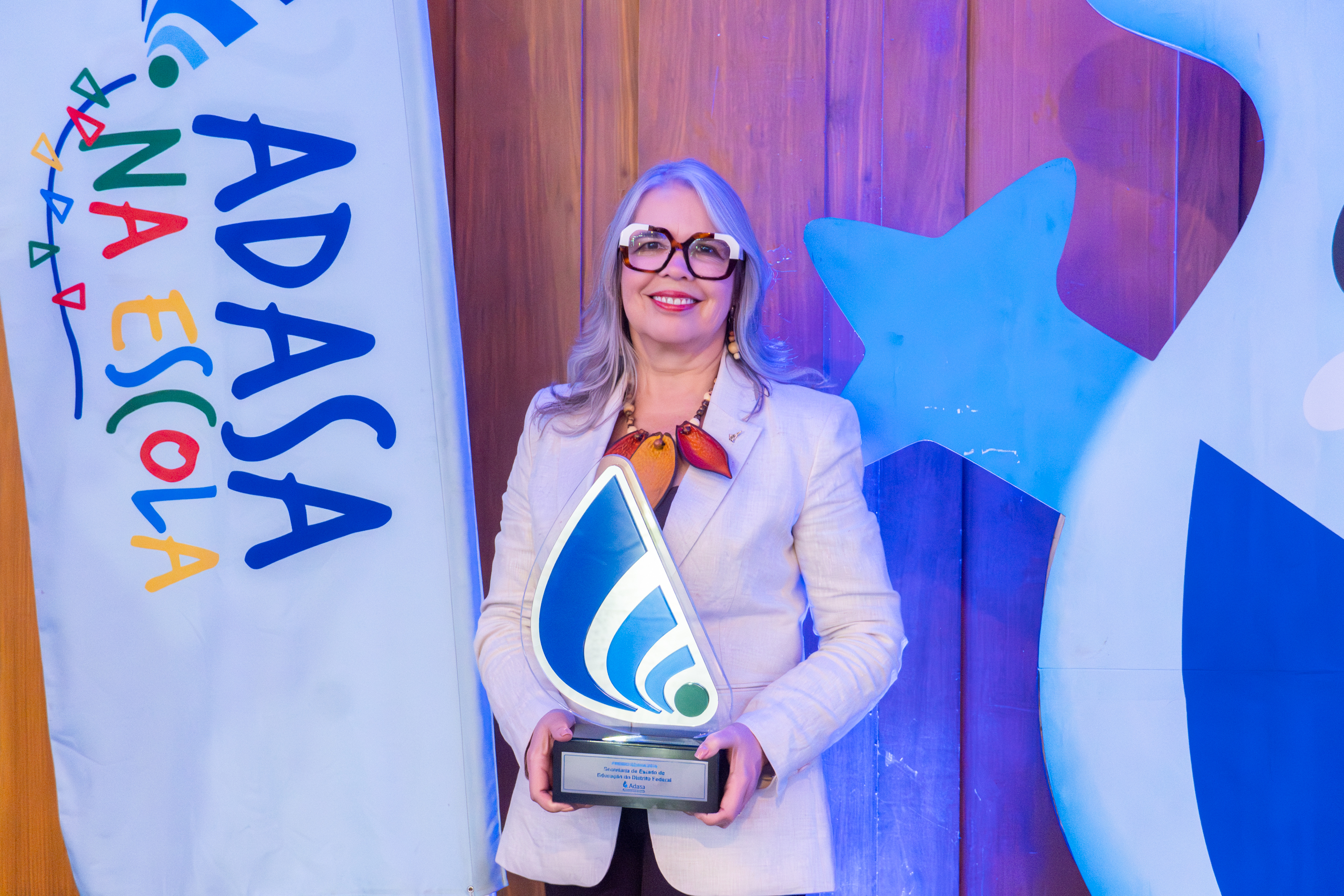 Educação do DF é premiada em celebração de 21 anos da Adasa