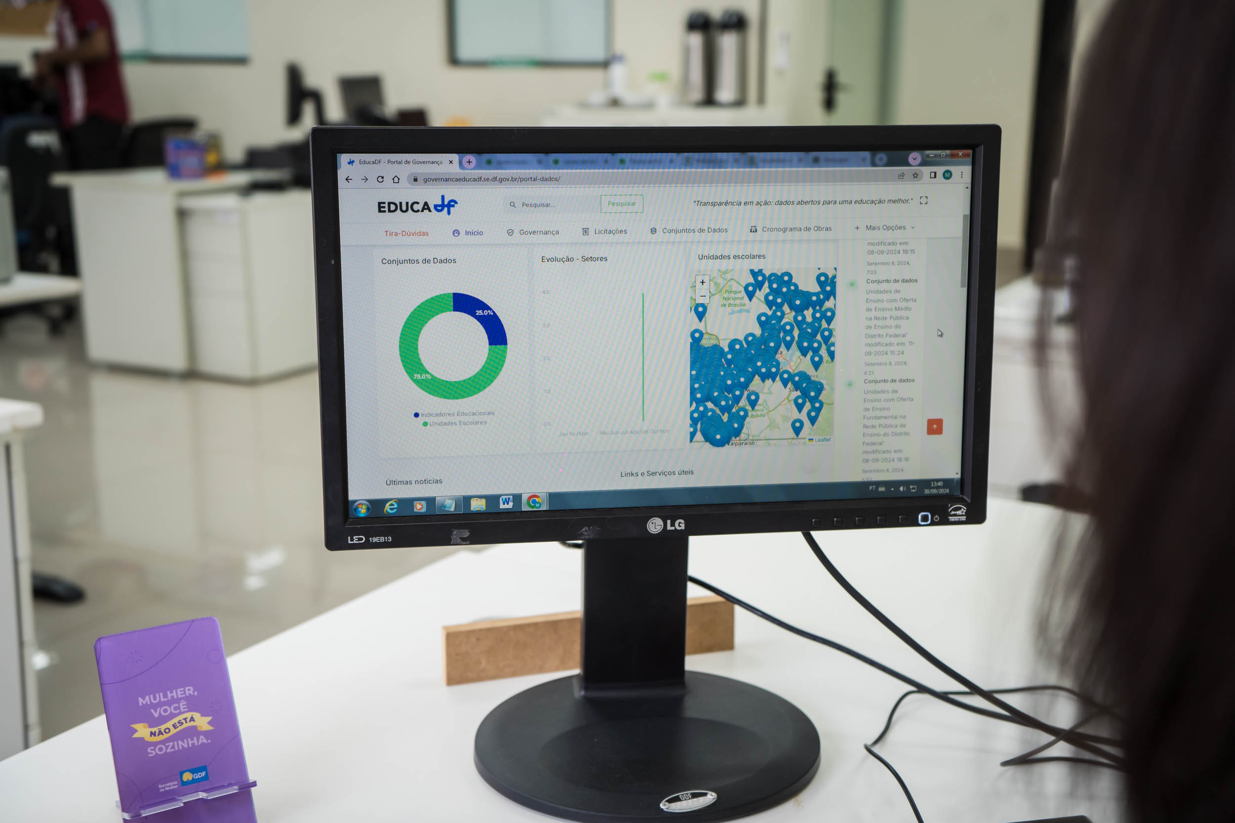 Educação do DF lança Portal de Governança Pública