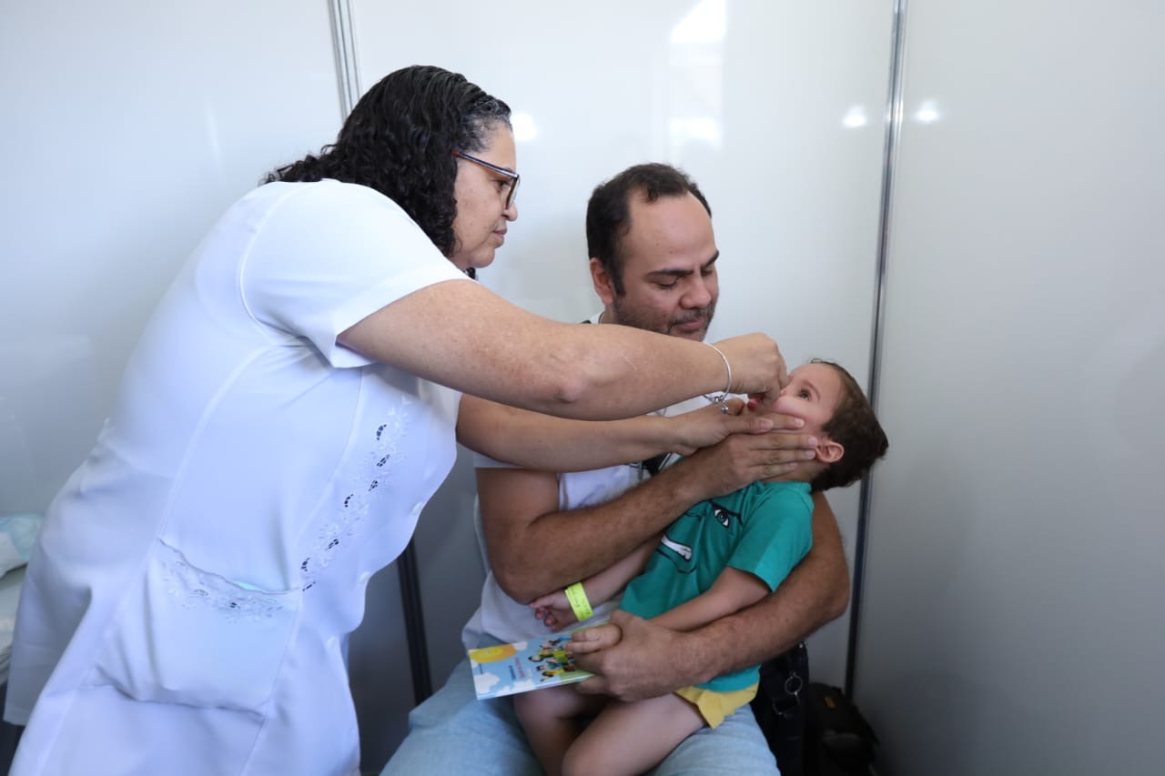 Dia D contra a poliomielite imunizou mais de 10 mil crianças