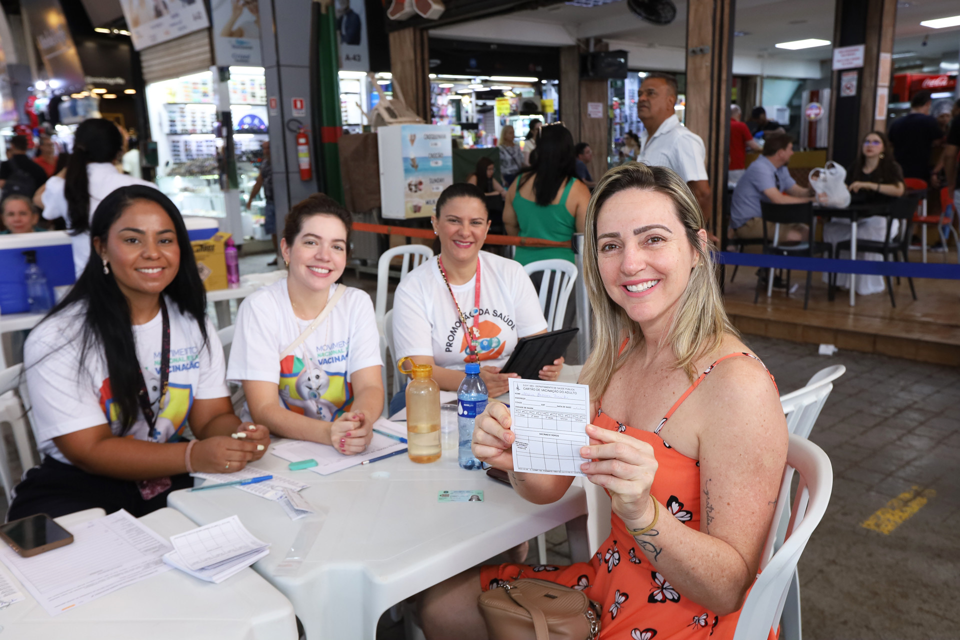 GDF aplica cerca de mil doses de vacinas em ações itinerantes no fim de semana