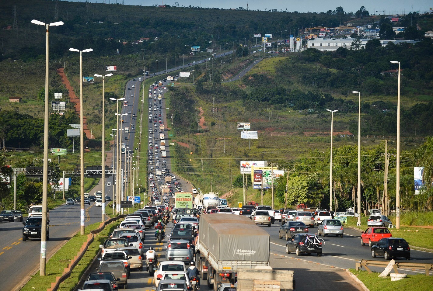 Pátios de apreensão e balanças nas rodovias contribuirão para uma melhor malha viária do DF