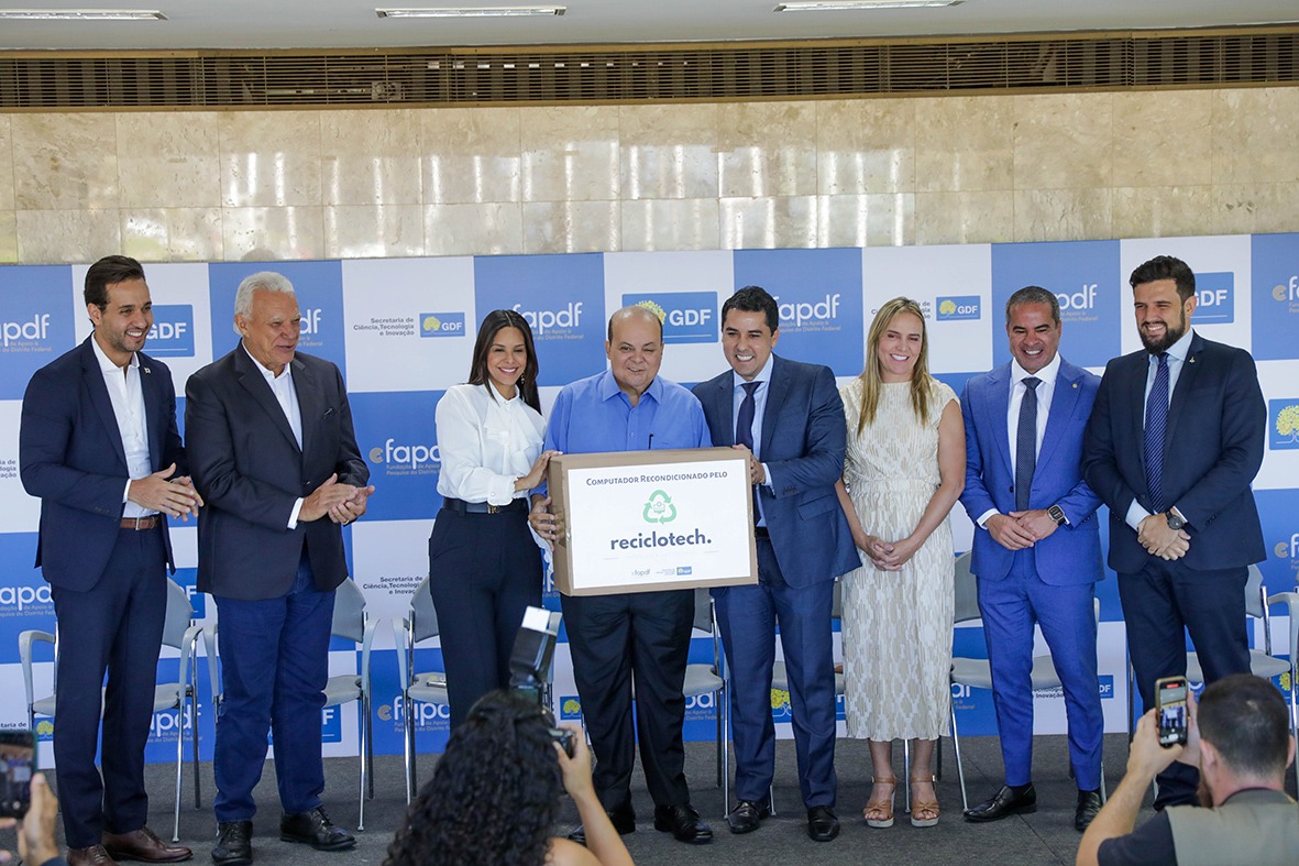 Reciclotech é ampliado para capacitar 10 mil alunos e atender 30 cidades do DF