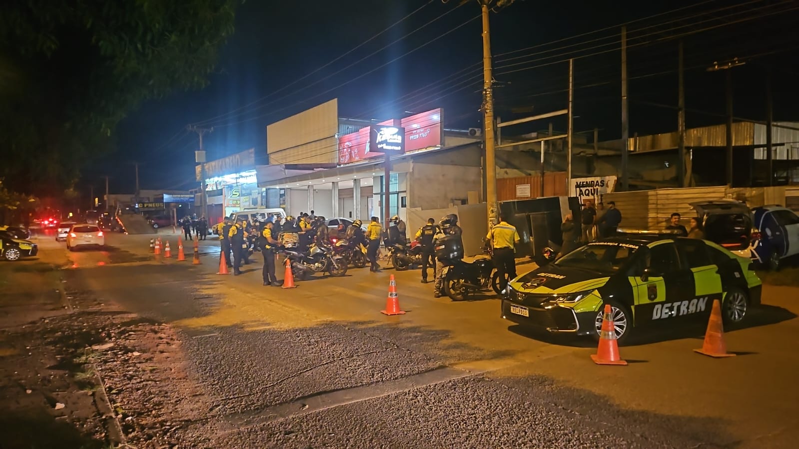 Operação de trânsito combate excesso de barulho em Ceilândia