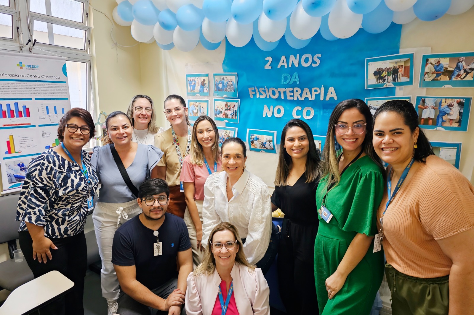 Fisioterapia no Centro Obstétrico do HRSM completa dois anos