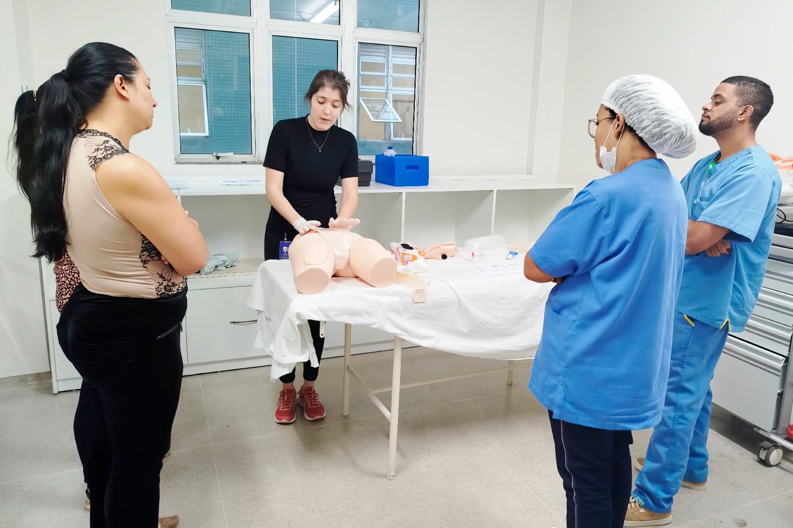 Colaboradores do HRSM recebem capacitação em três áreas