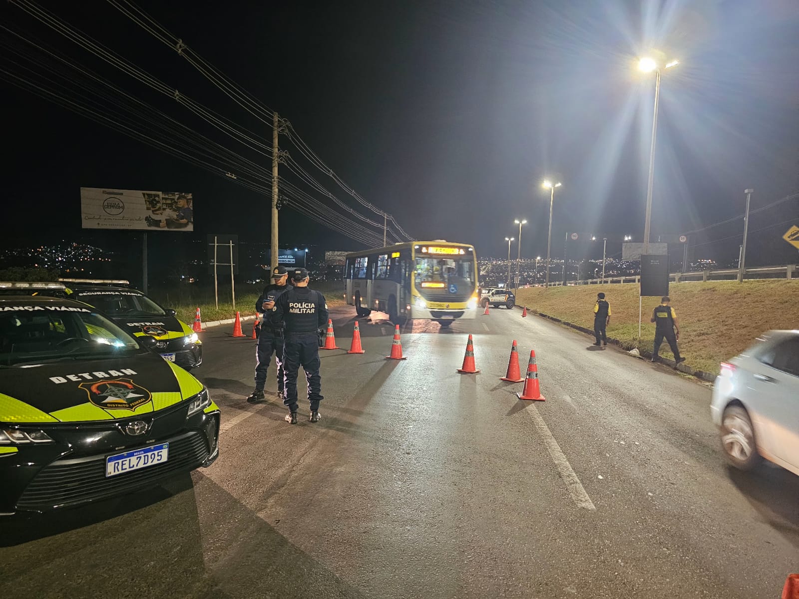 Mais de 90 condutores são flagrados alcoolizados no feriado de Corpus Christi no DF