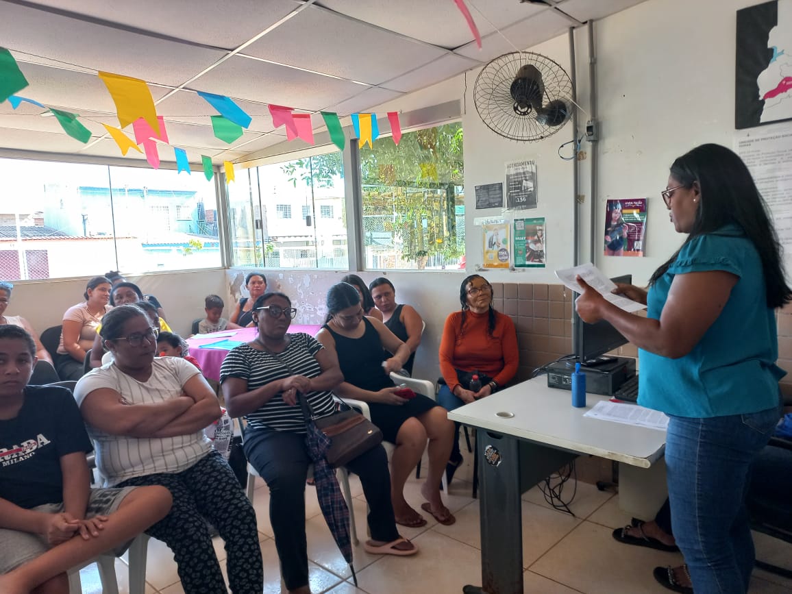 Usuários do Cras Samambaia Expansão terão aulas de alfabetização