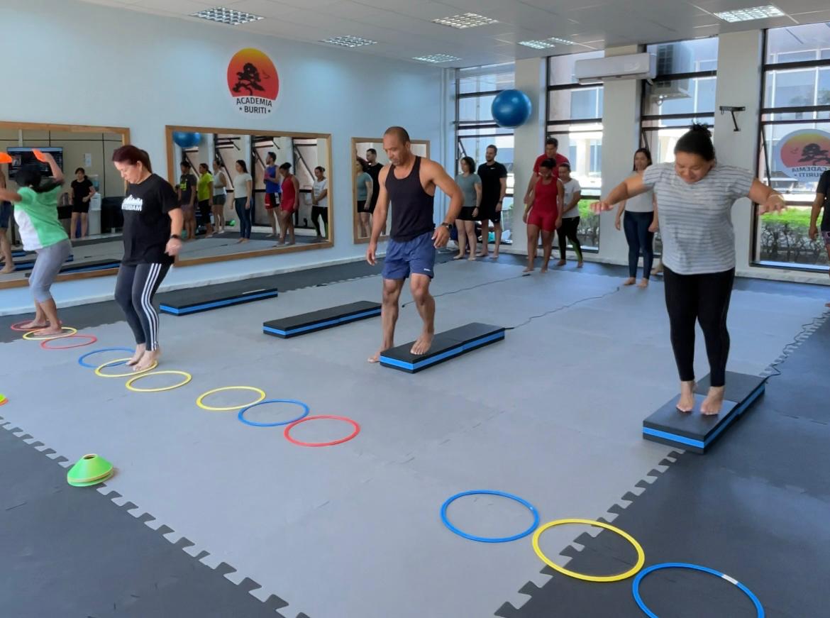 Academia Buriti oferece 12 modalidades esportivas gratuitas aos servidores do GDF