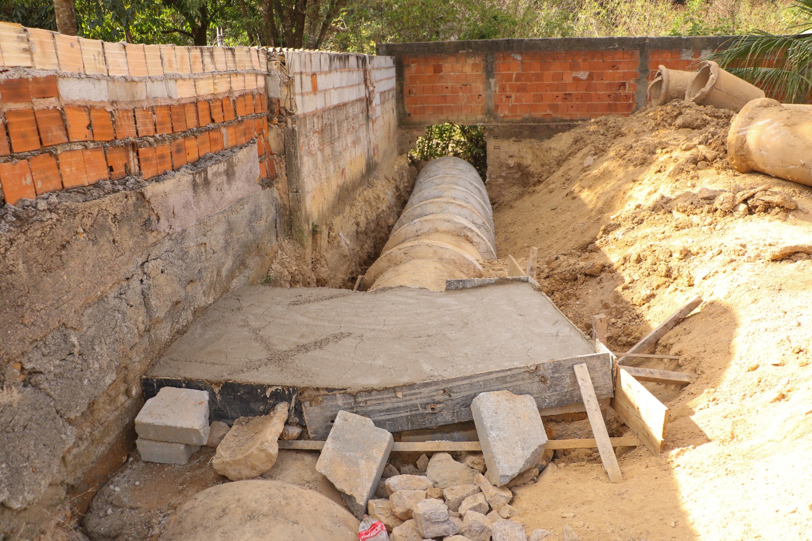 Sistema de drenagem no Córrego Bananal vai passar por readequação