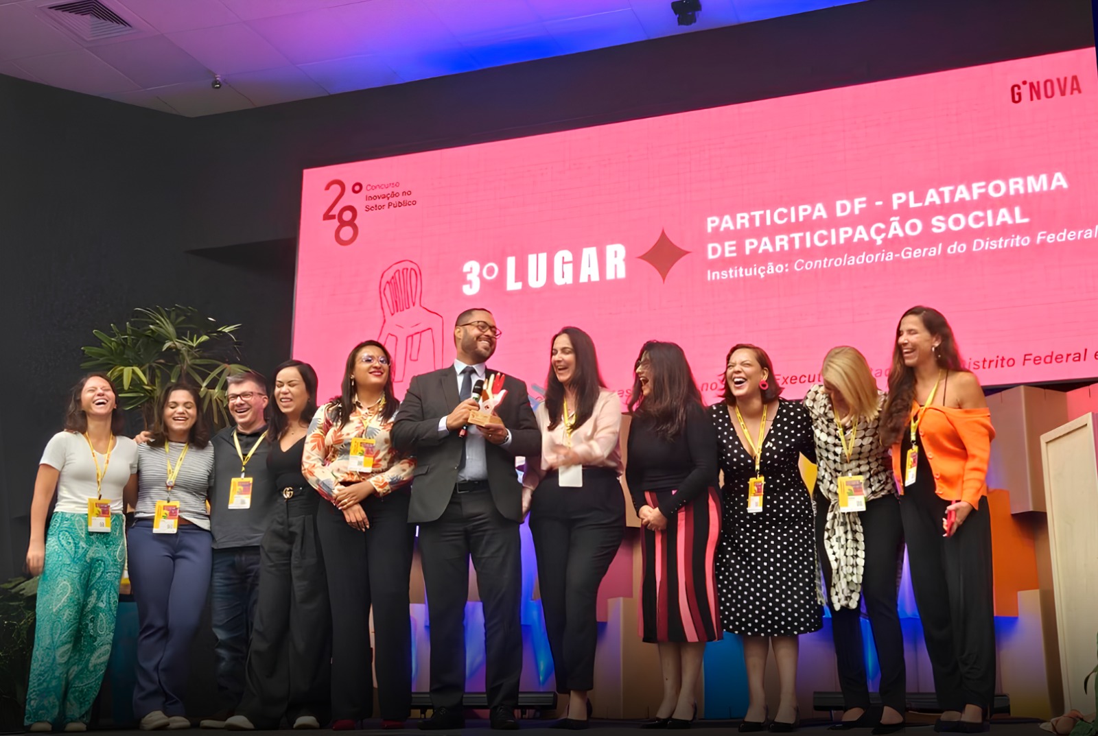 CGDF conquista prêmio nacional de inovação com projeto de IA e controle social