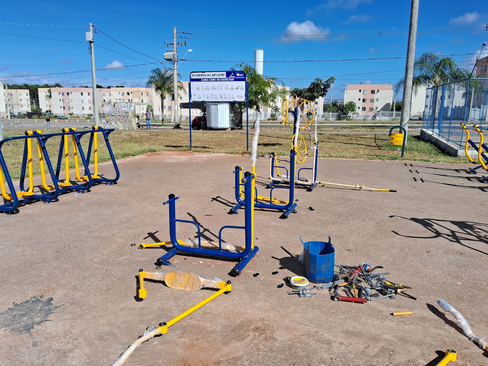 Vandalismo em parquinhos e PECs já custou mais de R$ 740 mil aos cofres do GDF desde 2021