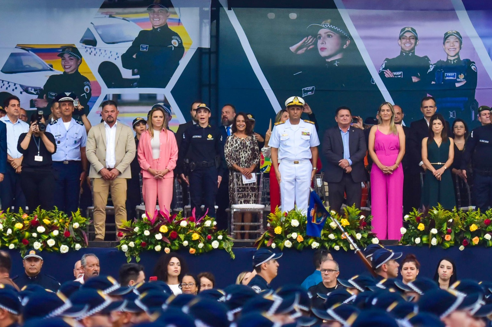 Alunos do curso de formação de praças participam de solenidade de incorporação da PMDF