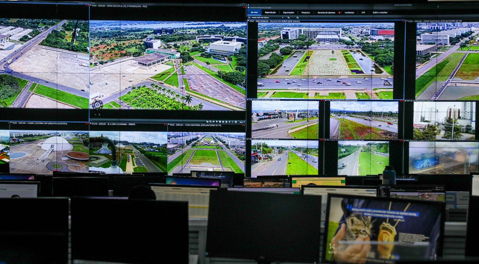 Célula presencial de inteligência reforça vigilância no DF