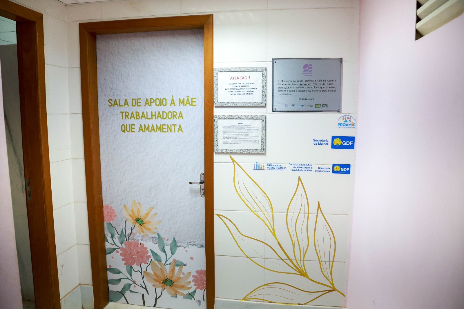 Salas de amamentação oferecem acolhimento às servidoras do GDF