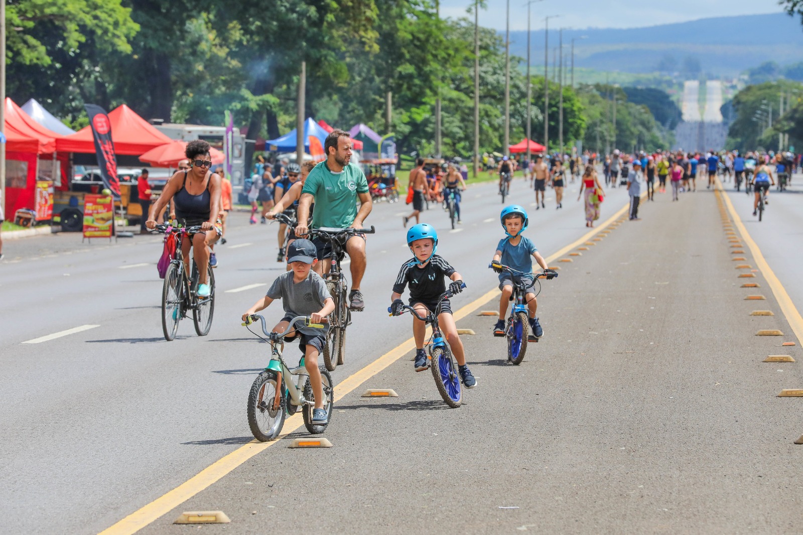 Com novas regras, Eixão do Lazer terá espaços para apresentações musicais identificados