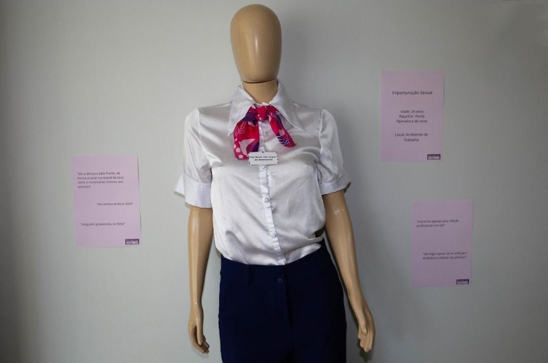 Polícia Civil promove exposição ‘Não é sobre o que vestimos’ no mês das mulheres