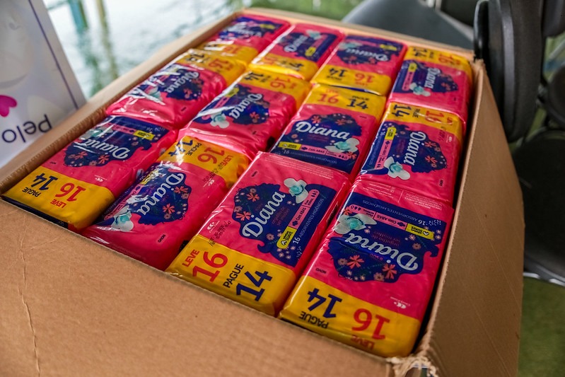 Projeto incentiva a solidariedade e promove dignidade menstrual no DF