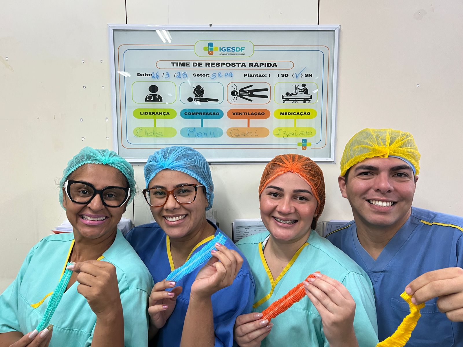 Hospital de Base implementa Time de Resposta Rápida no centro cirúrgico para otimizar atendimento