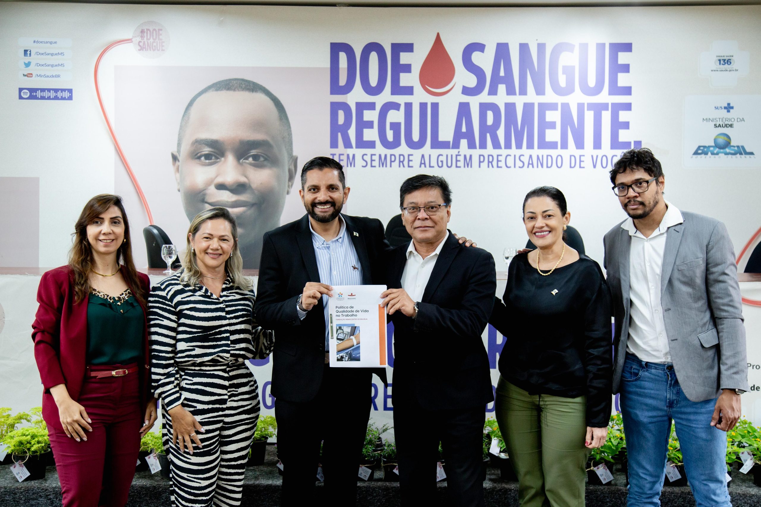 Hemocentro lança política de qualidade de vida no trabalho e plantão psicológico