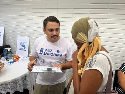 Hospital de Base realiza 75 triagens e 35 exames de laringe em campanha de prevenção a problemas da voz